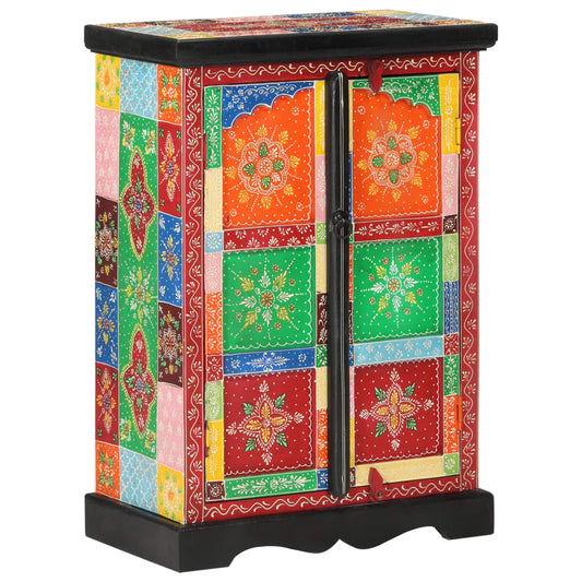 Skjenk Tre Håndmalt med dører 53x30x75 cm heltre mango
