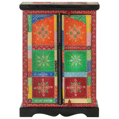 Skjenk Tre Håndmalt med dører 53x30x75 cm heltre mango