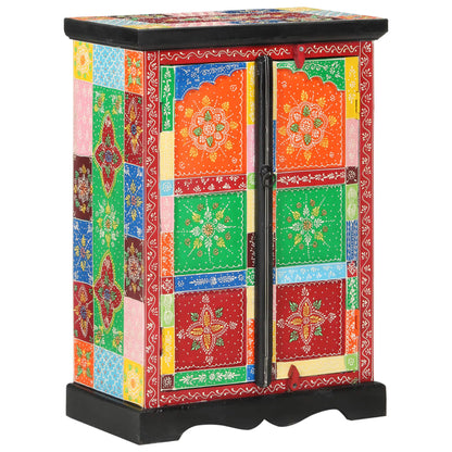 Skjenk Tre Håndmalt med dører 53x30x75 cm heltre mango