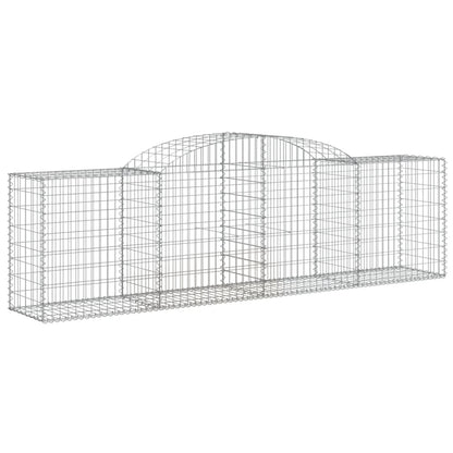 Gabionkurver buede 20 stk 300x50x80/100 cm galvanisert jern