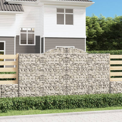 Gabionkurver buede 20 stk 300x50x160/180 cm galvanisert jern