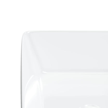 Baderomservant 48x37x13 cm keramikk rektangel hvit