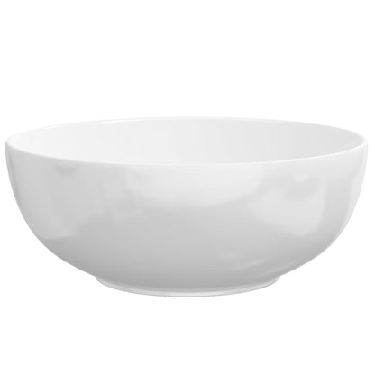 Baderomsvask 44x17 cm keramikk rund Hvit