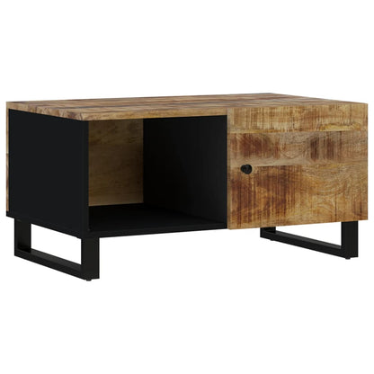 Salongbord Sofabord Tre 80x50x40 cm heltre mango og