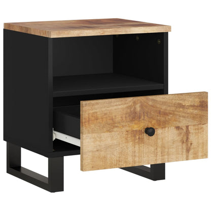 Nattbord Sengbord Tre Heltre mango og