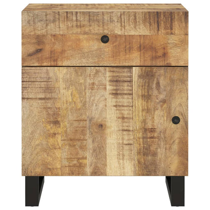 Nattbord Sengbord Tre 50x33x60 cm heltre mango og