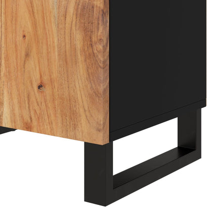 Nattbord Sengbord Tre 50x33x60 cm heltre akasie og