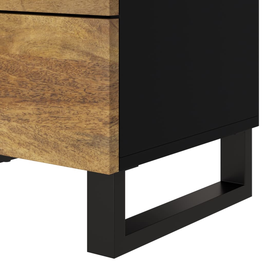 Nattbord Sengbord Tre 50x33x62 cm heltre mango og