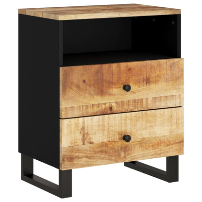 Nattbord Sengbord Tre 50x33x62 cm heltre mango og