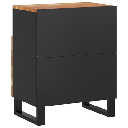 Nattbord Sengbord Tre 50x33x62 cm heltre akasie og