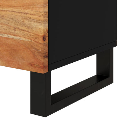 Nattbord Sengbord Tre 50x33x62 cm heltre akasie og