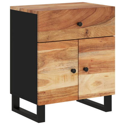 Nattbord Sengbord Tre 50x33x60 cm heltre akasie og