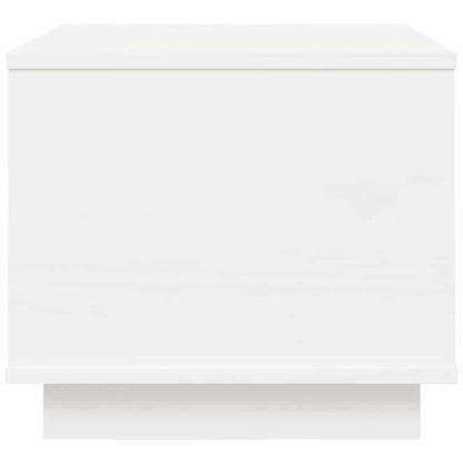Salongbord Sofabord Hvit 40x50x35 cm heltre furu