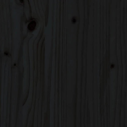 Salongbord Sofabord Svart 40x50x35 cm heltre furu