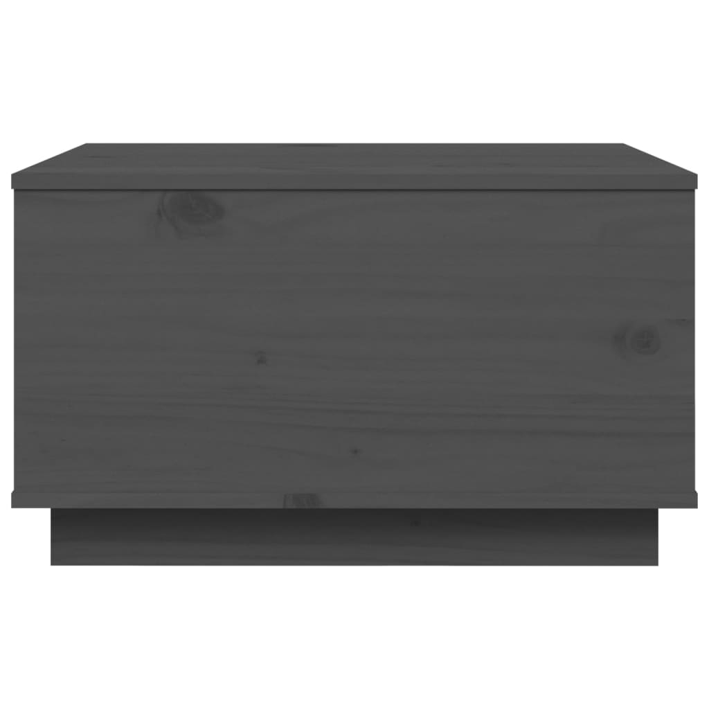 Salongbord Sofabord Grå 60x50x35 cm heltre furu