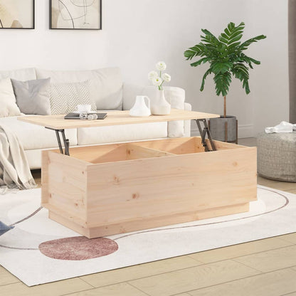 Salongbord Sofabord Tre 100x50x35 cm heltre furu