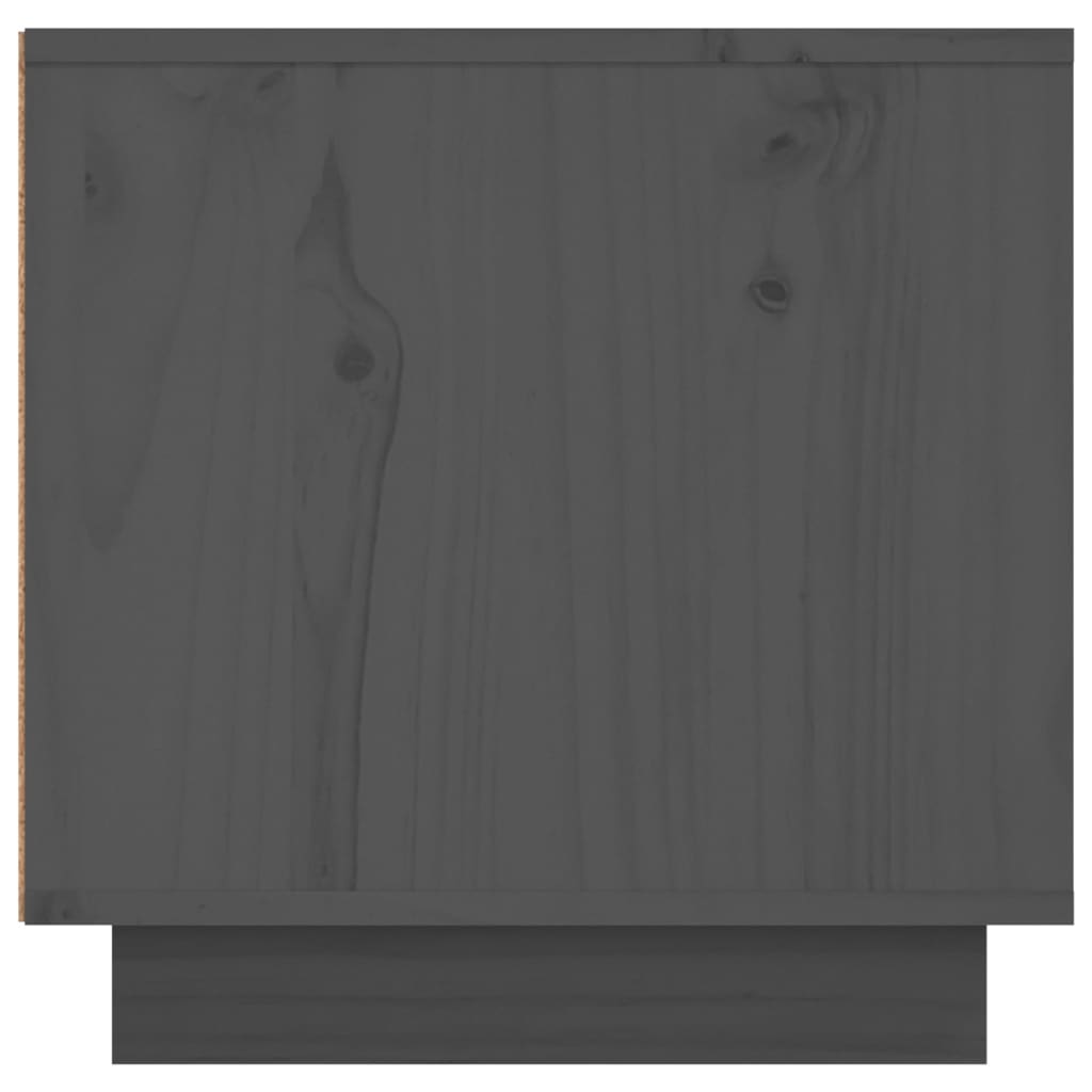 TV-Møbel Grå TV-benk 140x40x40 cm heltre furu