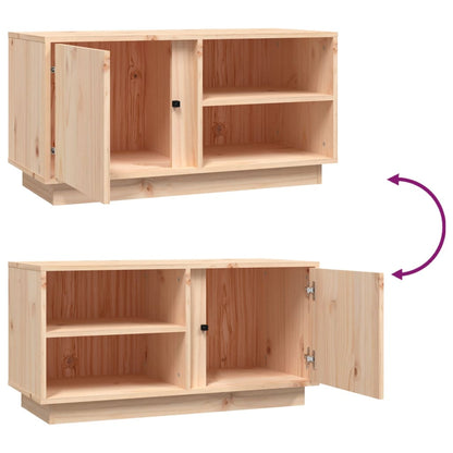 TV-Møbel Tre Tv-benk 80x35x40,5 cm heltre furu