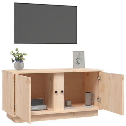 TV-Møbel Tre TV-benk 80x35x40,5 cm heltre furu