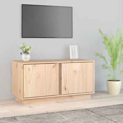 TV-Møbel Tre TV-benk 80x35x40,5 cm heltre furu