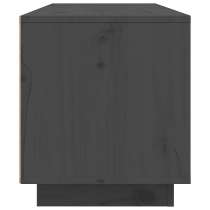 TV-Møbel Grå Tv-benk 80x35x40,5 cm heltre furu