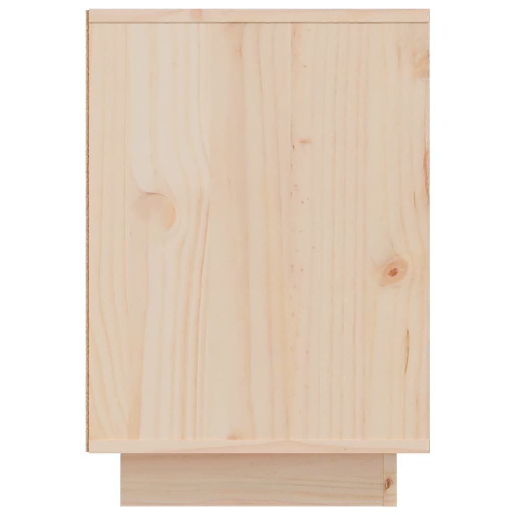 Nattbord Sengbord Tre heltre furu 50x34x50 cm