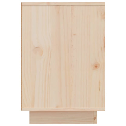 Nattbord Sengbord Tre heltre furu 50x34x50 cm