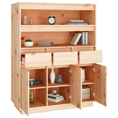 Skap Tre heltre furu 89x40x116,5 cm