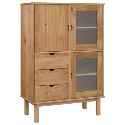 Skap Tre heltre furu OTTA 85x43x125 cm