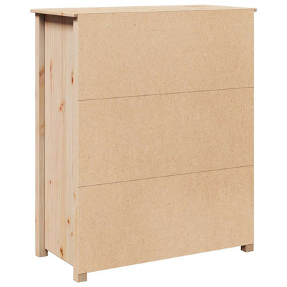 Bokhylle Tre 83x41,5x100 cm heltre furu