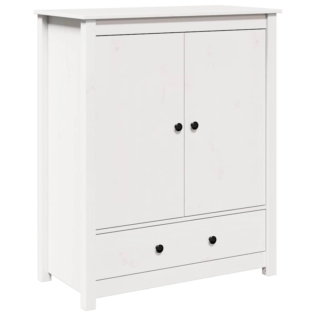 Skjenk Hvit 83x41,5x100 cm heltre furu