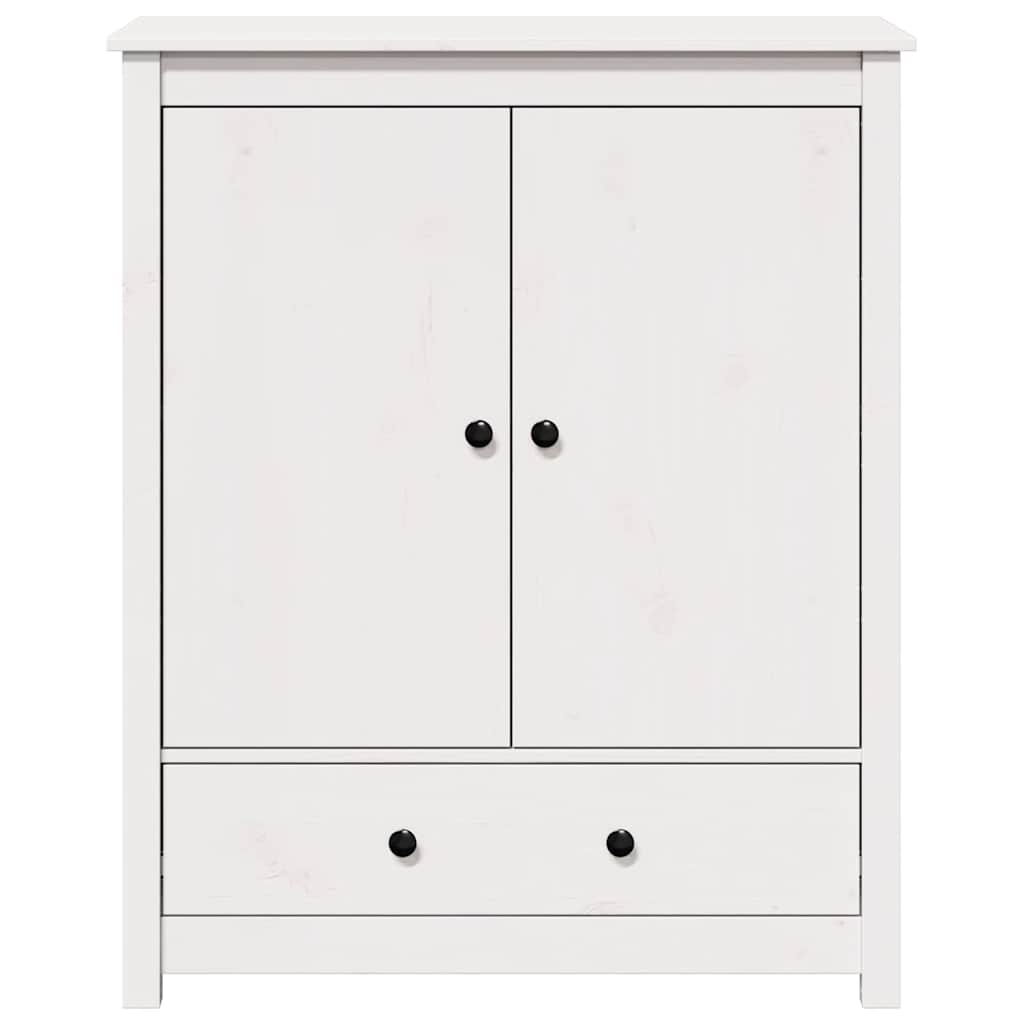 Skjenk Hvit 83x41,5x100 cm heltre furu