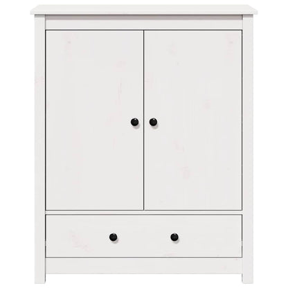 Skjenk Hvit 83x41,5x100 cm heltre furu
