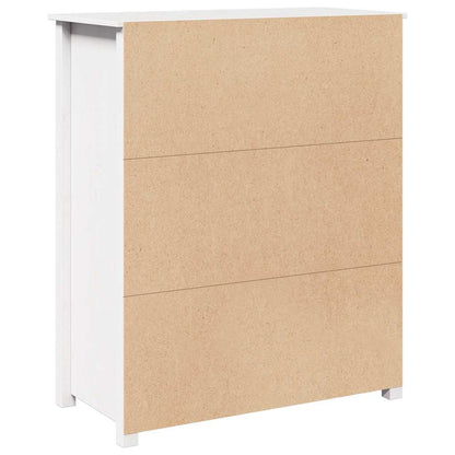 Skjenk Hvit 83x41,5x100 cm heltre furu