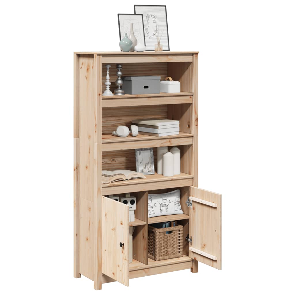 Skap Tre 80x35x154 cm heltre furu