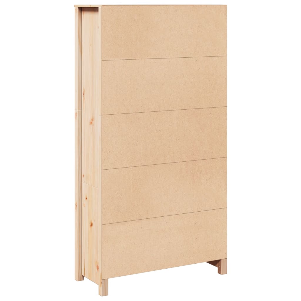 Skap Tre 80x35x154 cm heltre furu