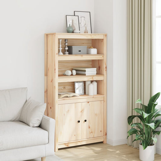 Skap Tre 80x35x154 cm heltre furu