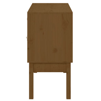 Skjenk Honningbrun 110x40x78 cm heltre furu