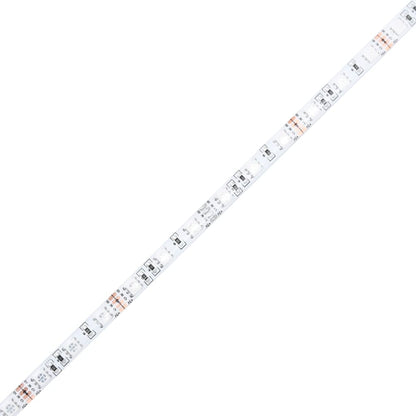 TV-Møbel Røkt Eik TV-benk med LED-lys 210x35x40 cm