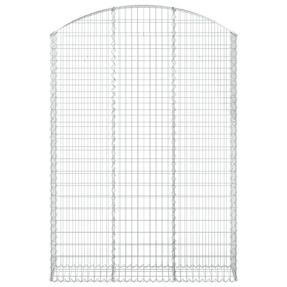 Gabionkurv buet 150x30x200/220 cm galvanisert jern