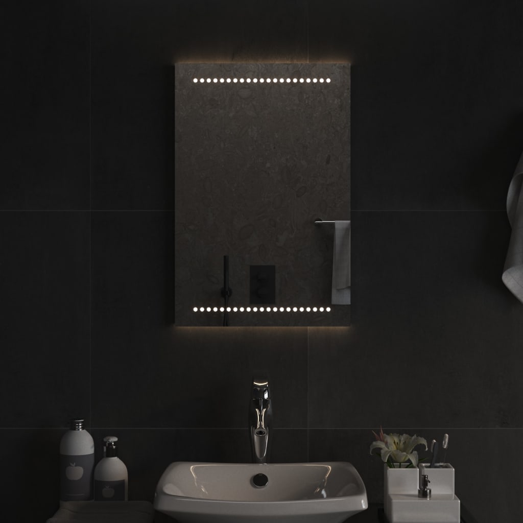 Baderomsspeil med LED 40x60 cm