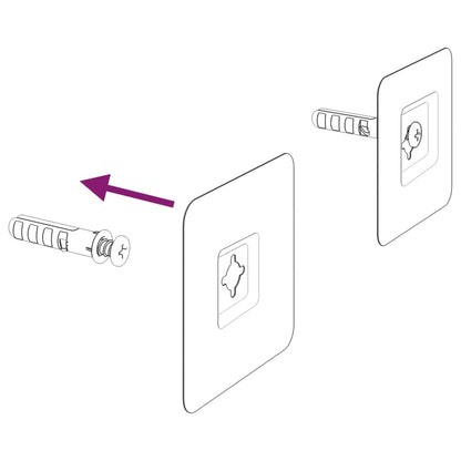 Baderomsspeil med LED 40x70 cm