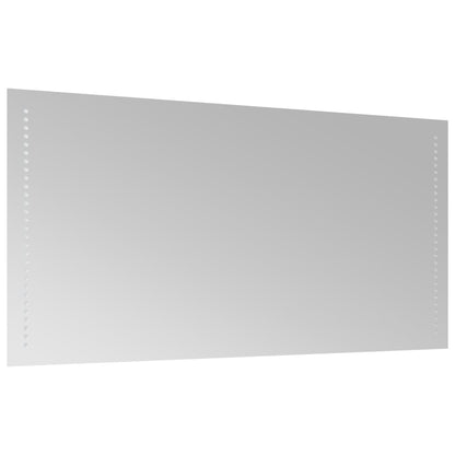 Baderomsspeil med LED 50x100 cm