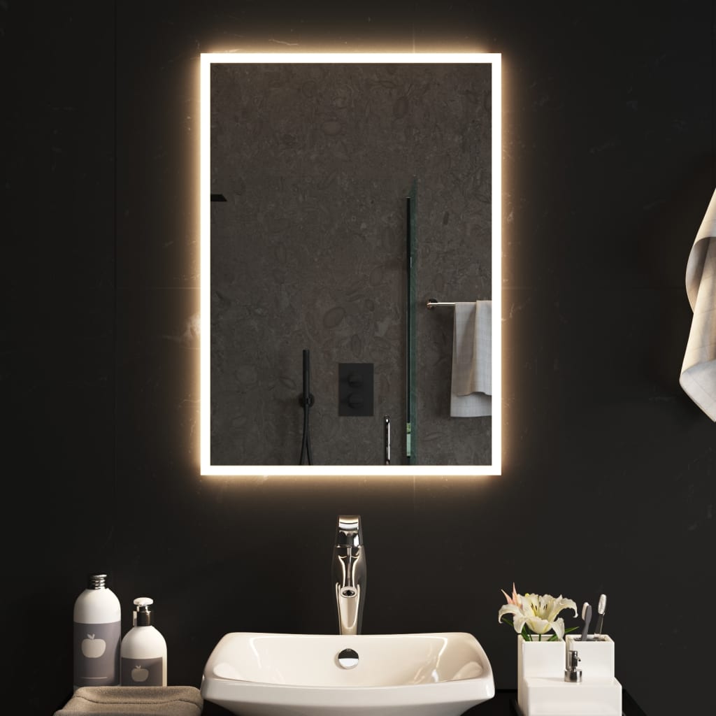 Baderomsspeil med LED 50x70 cm