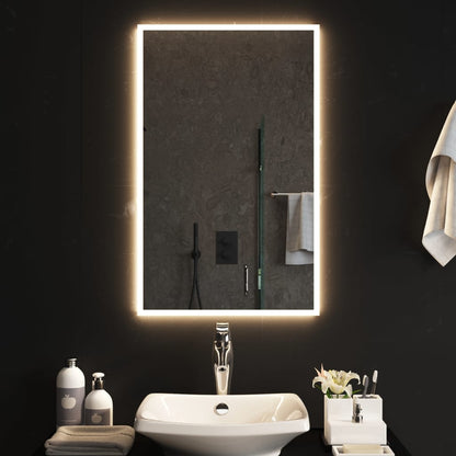 Baderomsspeil med LED 50x80 cm