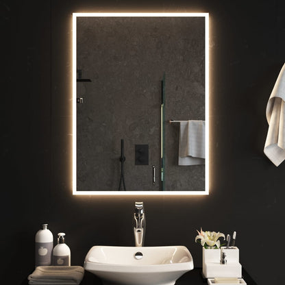 Baderomsspeil med LED 60x80 cm