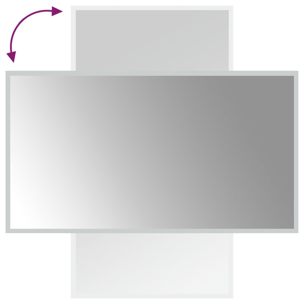 Baderomsspeil med LED 50x90 cm