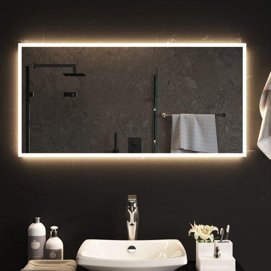 Baderomsspeil med LED 50x100 cm