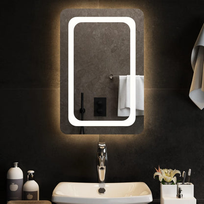 Baderomsspeil med LED 40x60 cm