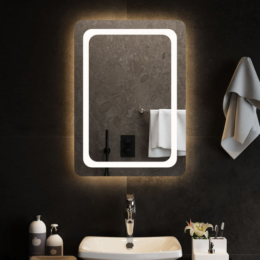 Baderomsspeil med LED 50x70 cm